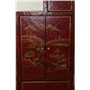 Image 2 : HAND PAINTED CHINOISERIE 4 TIERED TANSU CABINET