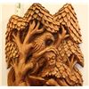 Image 3 : WOODEN HAND CARVED WALL SCULPTURE