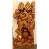 Image 1 : WOODEN HAND CARVED WALL SCULPTURE
