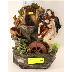 JESUS AFTER CRUCIFIXION & MARY WATER FOUNTAIN