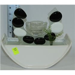 PORCELAIN TABLE TOP FOUNTAIN