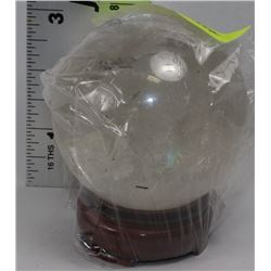 CLEAR QUARTZ SPHERE