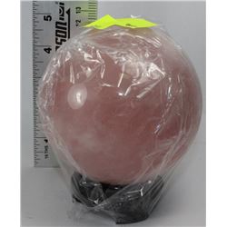 ROSE QUARTZ SPHERE