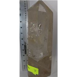CLEAR QUARTZ POINTED TOWER