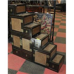 5-TIER STEP TANZU ROOM DIVIDER/STORAGE UNIT