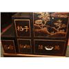 Image 3 : HAND PAINTED CHINOISERIE 4-STEP TANSU CABINET