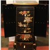 Image 4 : HAND PAINTED 6 DRAWER JEWELLERY CHEST WITH SIDE