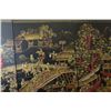Image 6 : HAND PAINTED CHINOISERIE 4PC. WALL PANEL