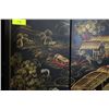 Image 7 : HAND PAINTED CHINOISERIE 4PC. WALL PANEL