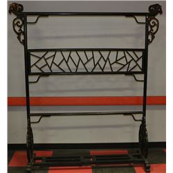 TRADITIONAL CHINESE ELMWOOD BLANKET/CLOTHES RACK