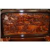 Image 8 : HAND CARVED ASIAN WINE STORAGE/CABINET