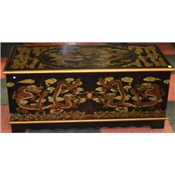 HAND PAINTED 9 DRAGON HOPE CHEST