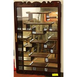 WALL CURIO CABINET
