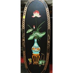 OVAL WALL PANEL W/ SOAPSTONE