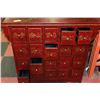 Image 3 : HAND PAINTED 20 DRAWER CHINESE HERBAL CABINET