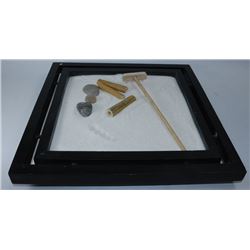 WOODEN TRAY ZEN GARDEN