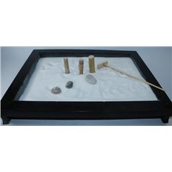 WOODEN TRAY ZEN GARDEN
