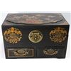 Image 1 : VINTAGE JEWELLERY BOX W/ MIRROR