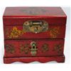 Image 1 : VINTAGE JEWELLERY BOX W/ MIRROR