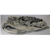 Image 1 : MARBLE-LIKE POLYRESIN TEA TRAY W/ DRAGON MOTIF