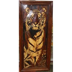 CHINESE MARQUETRY PANEL