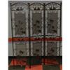 Image 1 : 3 PANEL SCREEN ROOM DIVIDER