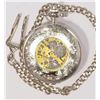 Image 2 : SEE-THROUGH MECHANICAL POCKET WATCH