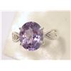 Image 1 : STERLING SILVER AMETHYST RING
