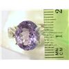 Image 2 : STERLING SILVER AMETHYST RING