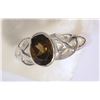 Image 1 : STERLING SILVER SMOKEY QUARTZ RING