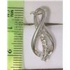 Image 2 : STERLING SILVER DIAMOND PENDANT