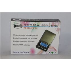 NEW HORIZON 500 GRAM ELECTRONIC SCALES