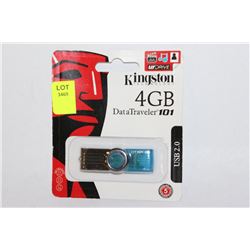 KINGSTON 4 GB DATA TRAVELER MEMORY STICK