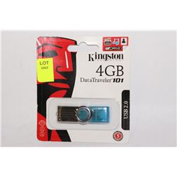 KINGSTON 4 GB DATA TRAVELER MEMORY STICK