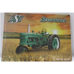 SAKATCHEWAN ROUGHRIDERS LED CANVAS PICTURE