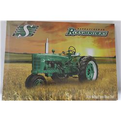 SAKATCHEWAN ROUGHRIDERS LED CANVAS PICTURE