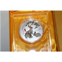 LARGE YEAR OF THE RABBIT COLLECTOR COIN