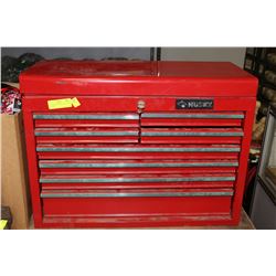 HUSKY RED TOOLBOX & CONTENTS WITH KEY