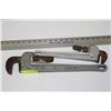 Image 1 : 14" MASTERCRAFT & 18" RIDGID ALUMUNUM PIPE WRENCH