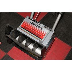 CRAFTSMAN ELECTRIC SNOW THROWER
