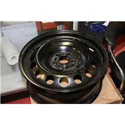 SET OF 4 16" X 6.5" WIDE 5 BOLT RIMS NEW