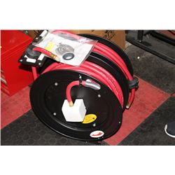 NEW AIRHOSE REEL 2 IN 1 , 2 X 50FT , 3/8" HOSE