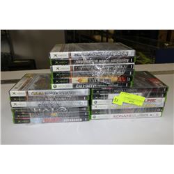 BUNDLE OF 6 XBOX GAMES X3