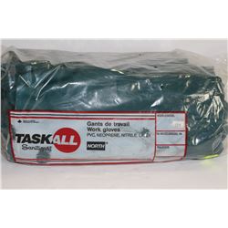 PACK OF 12 NEW CHEMICAL RESISTANT GLOVES