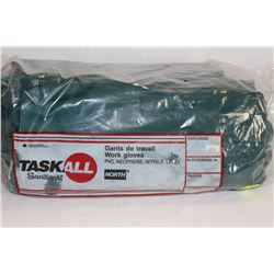 PACK OF 12 NEW CHEMICAL RESISTANT GLOVES