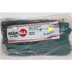 PACK OF 12 NEW CHEMICAL RESISTANT GLOVES