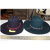 Image 1 : 2 ROPER COWBOY HATS SIZE 7 1/8
