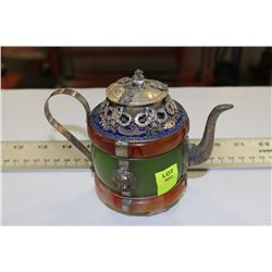 NATURAL STONE ORNAMENTAL TEA POT
