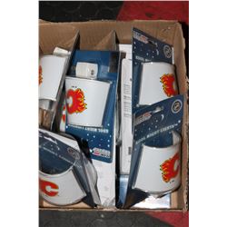 THREE CASES OF CALGARY FLAMES NIGHT LIGHTS