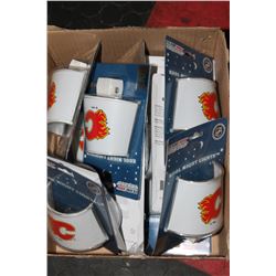 THREE CASES OF CALGARY FLAMES NIGHT LIGHTS